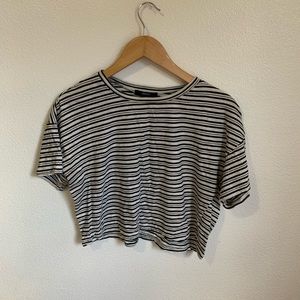 Striped Crop Top